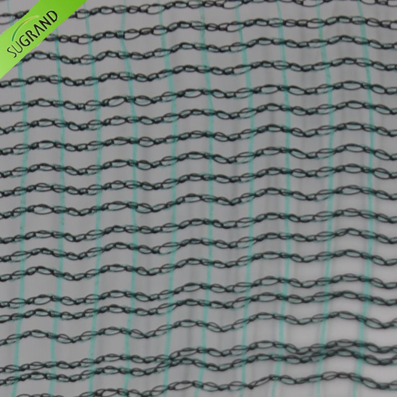 31gsm HDPE Zielono/czarna siatka przeciwgradowa