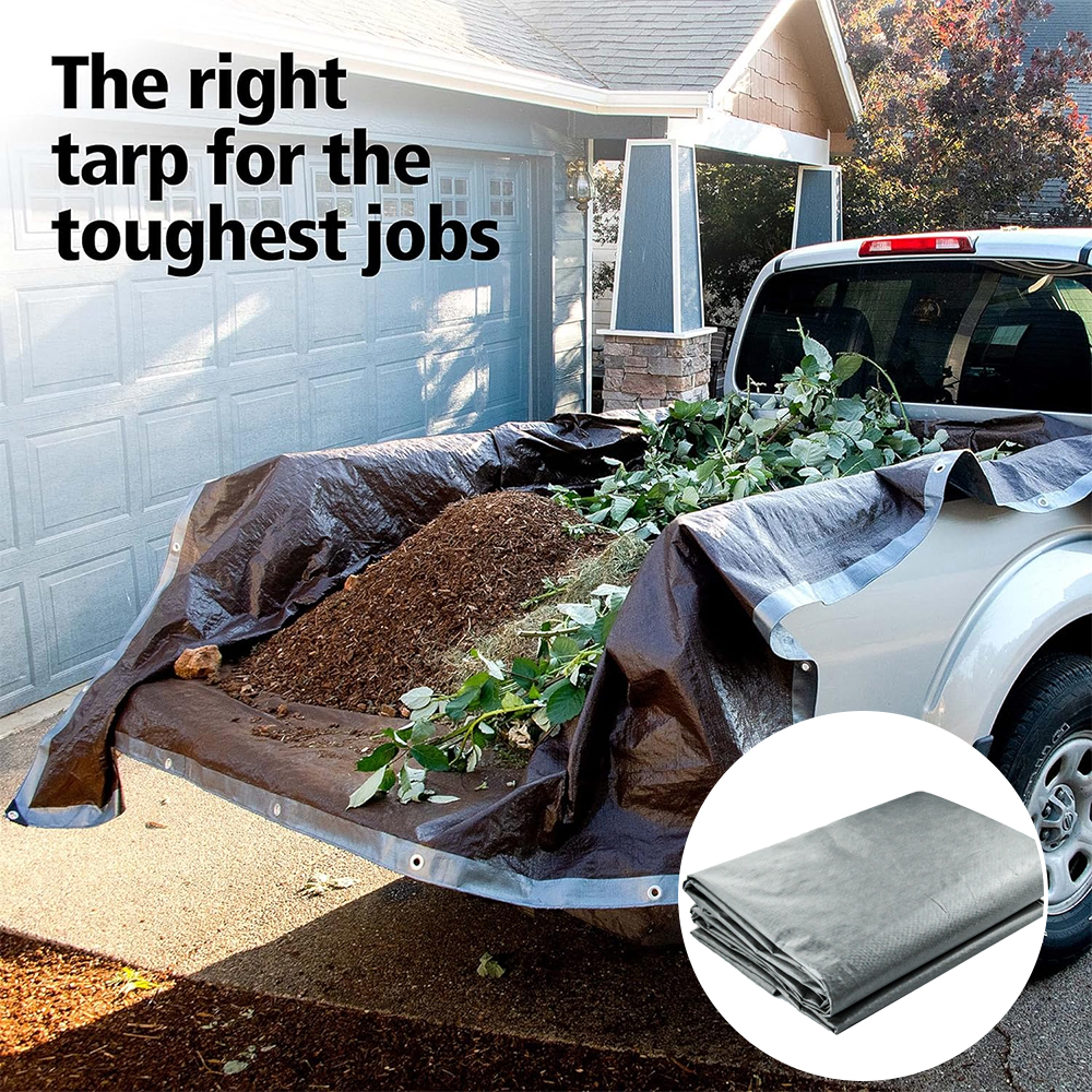 Wytrzymałe niebieskie plandeki na zewnątrz pokrywa producenta plandeki PE plandeki