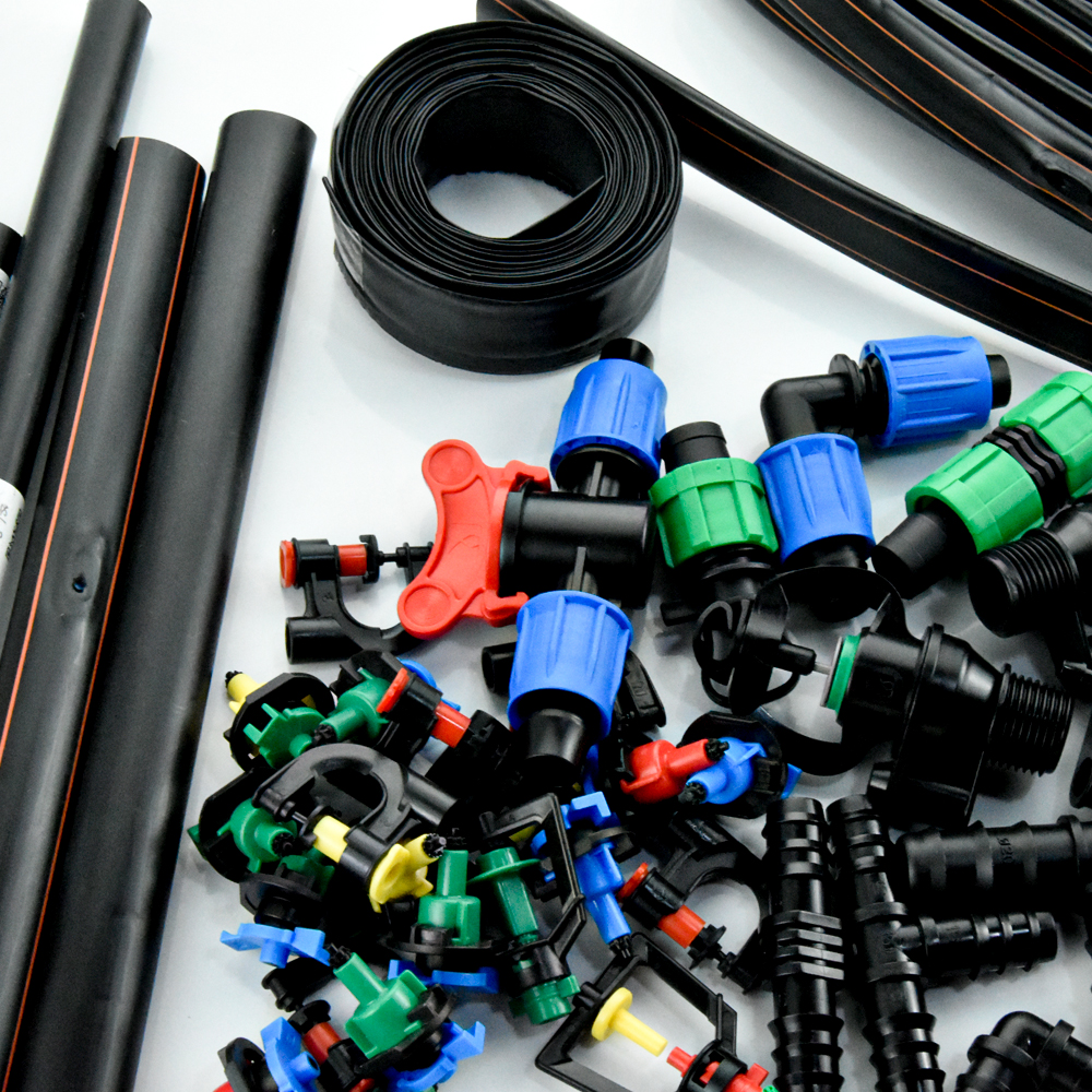 PE Rolnictwo Płaska rura irygacja kroplowa do systemu podlewania roślin ogrodowych