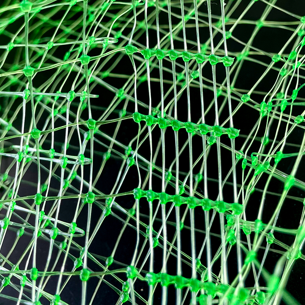 Black Color BOP siatka do wytłaczanego ogrodu siatkę molową