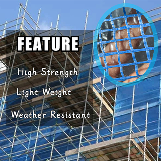 Bezpieczeństwo budowlane Pe Leno plandeka rusztowa