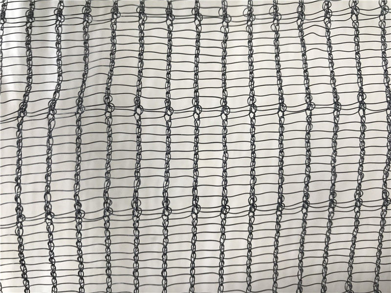 100% nowa siatka przeciw owadom z HDPE w kolorze czarnym