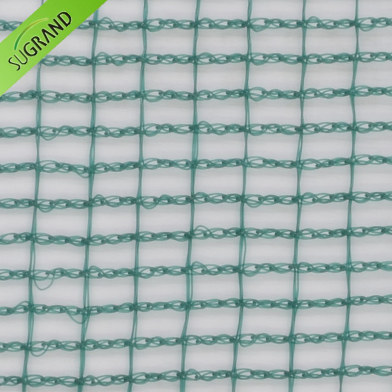 Ciemnozielona kwadratowa oliwkowa siatka 95GSM/siatka do łapania