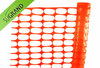 HDPE 110GSM Orange Safety Fence Net