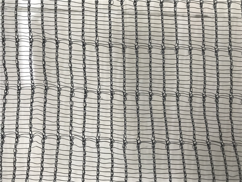 Siatka rolnicza Ochrona przed promieniowaniem UV HDPE 50GSM Czarna siatka przeciw pszczołom