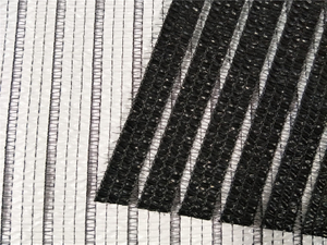 Białe i czarne szklarni folia aluminiowa sieć