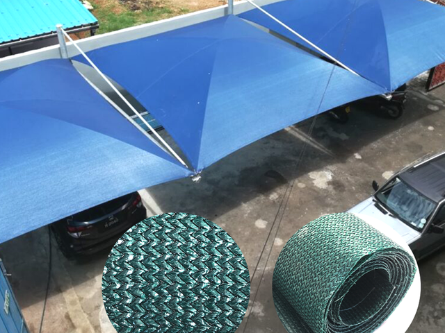 Wodoodporna siatka zacieniająca