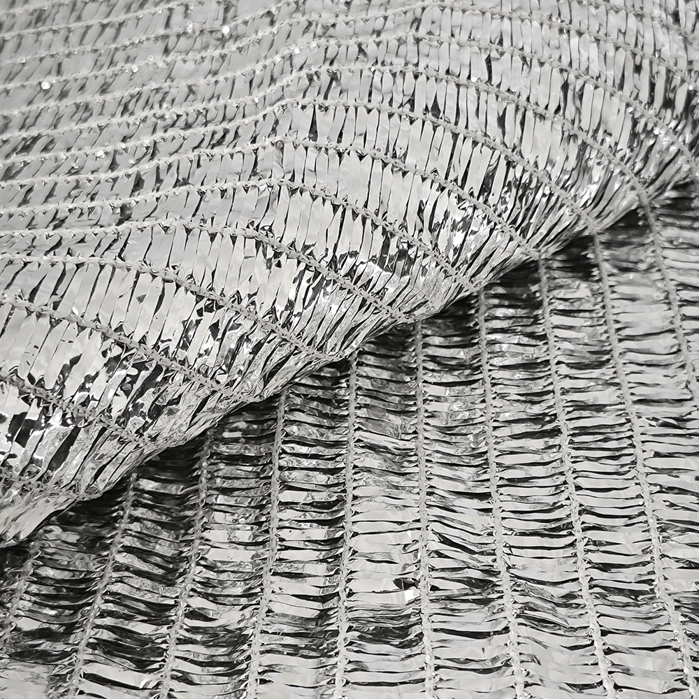 Sieć odcienia folii aluminiowej
