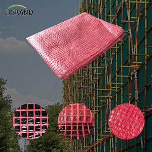 Plastikowe rusztowanie z siatki przezroczystą PE -plander