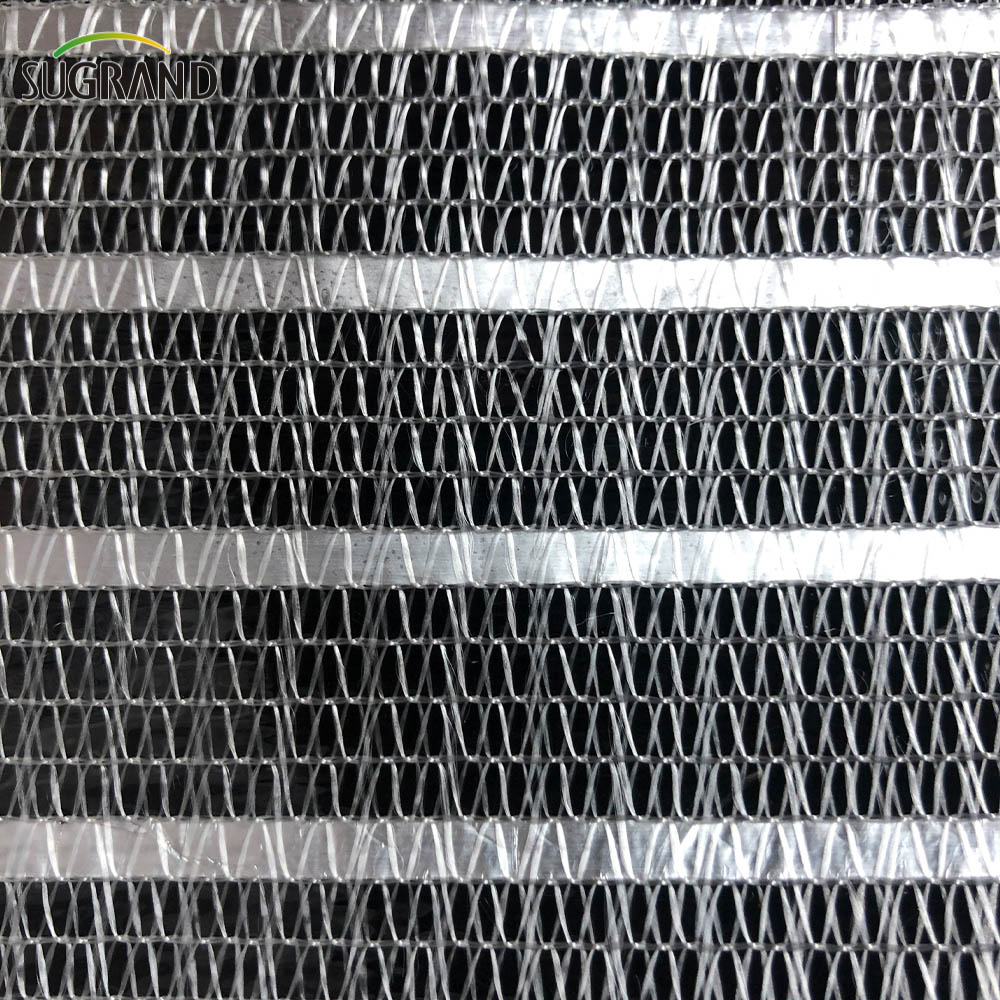 50% srebrnej aluminiowej netto cienia do ochrony ogrodu balkonowego 