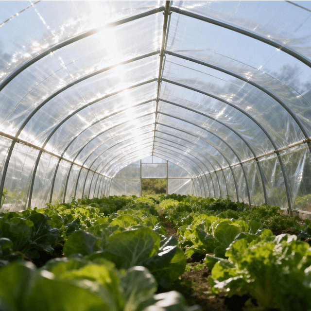 UV 190 Micron Greenhouse Film polietylenowy 6 milionów plastikowych okładek fabryki