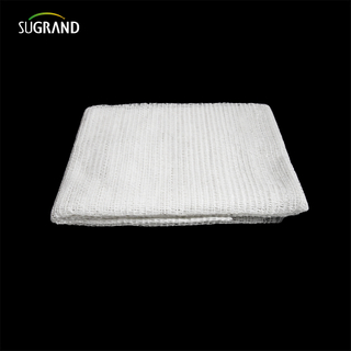 5 lat gwarantują beżową siatkę bezpieczeństwa rusztowań