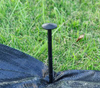 PP 12 cm Black Chwast Mat Bothor for Garden lub Rośliny