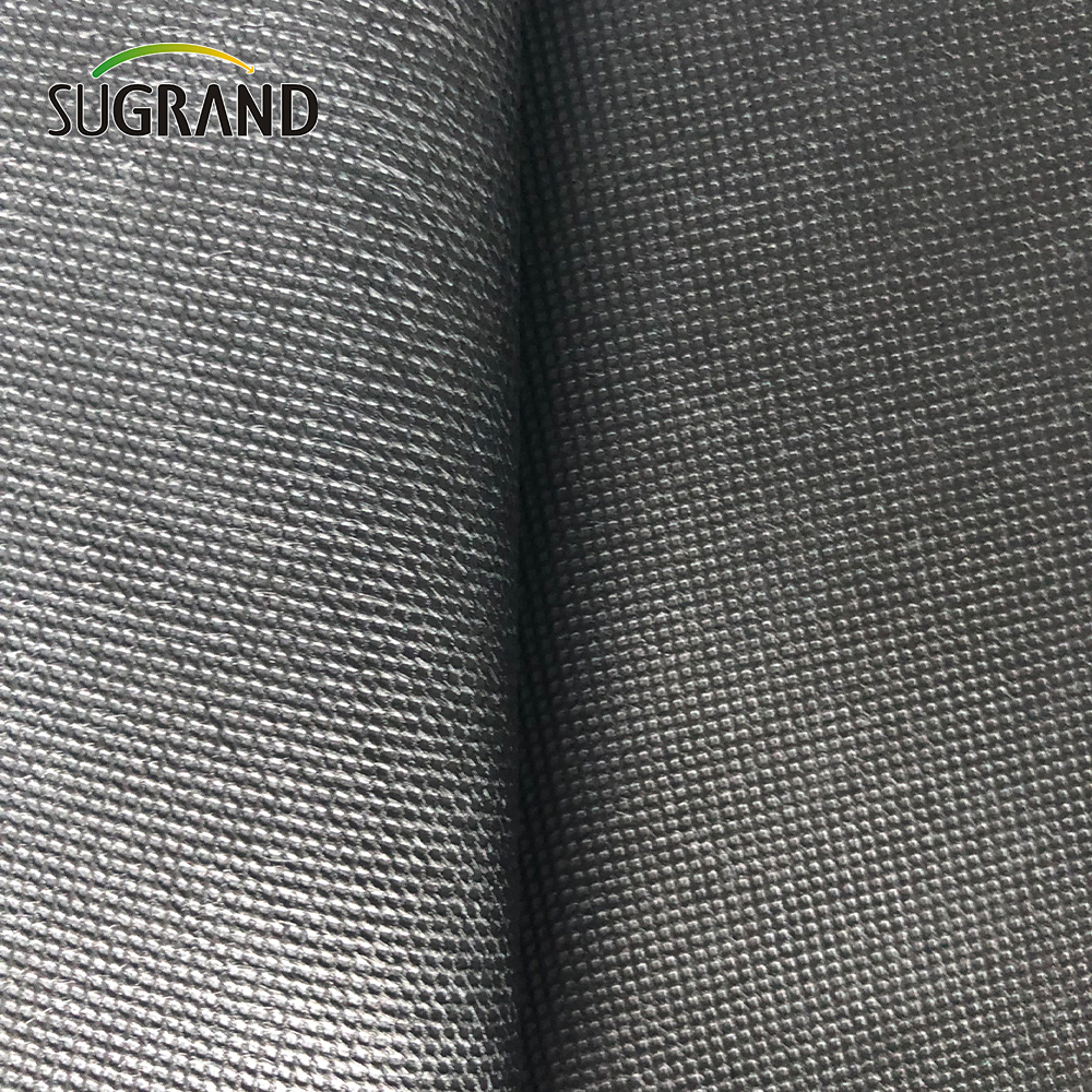 90GSM Black PP bez tkanej tkaniny do maty chwastowej krajobrazu 
