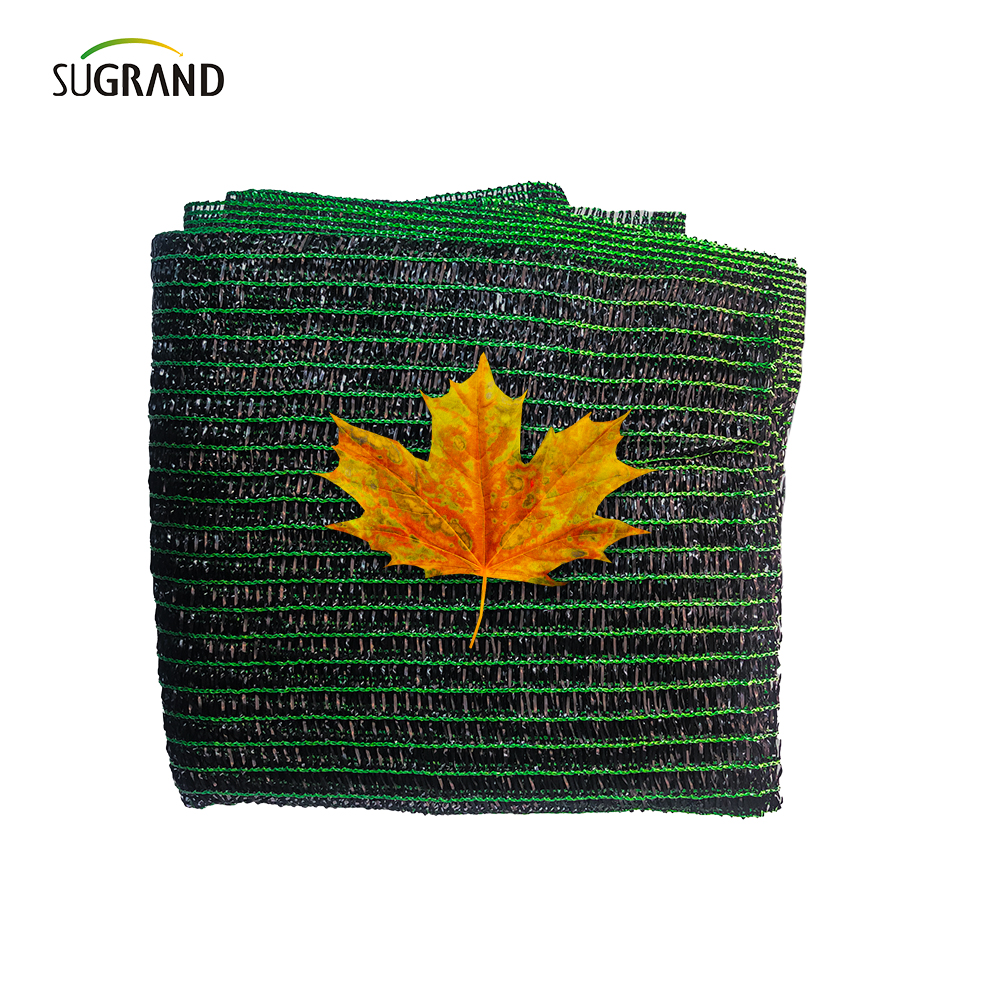 Beżowa taśma taśma sześć igieł agro siatka cieniująca