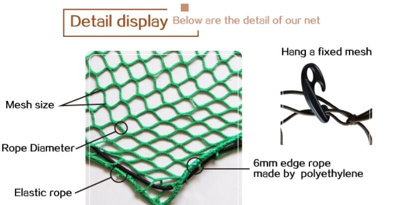 bezwęzłowa siatka zabezpieczająca 1