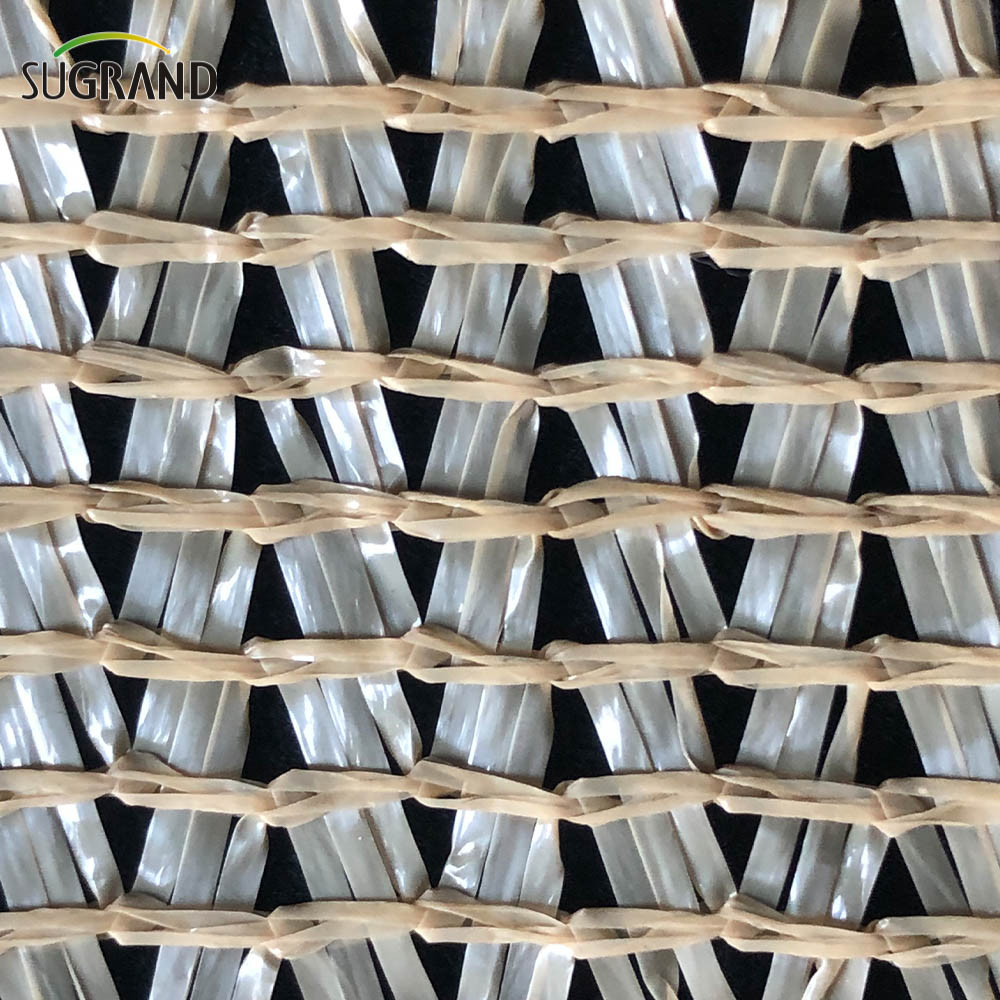 HDPE ciemnozielona/czarna siatka cieniująca na całej taśmie