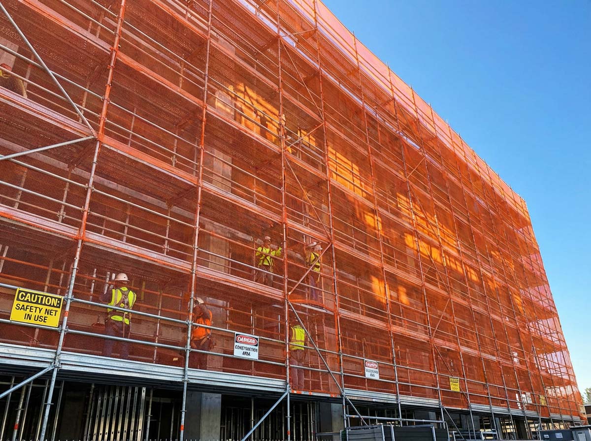 Ognioodporna siatka zabezpieczająca