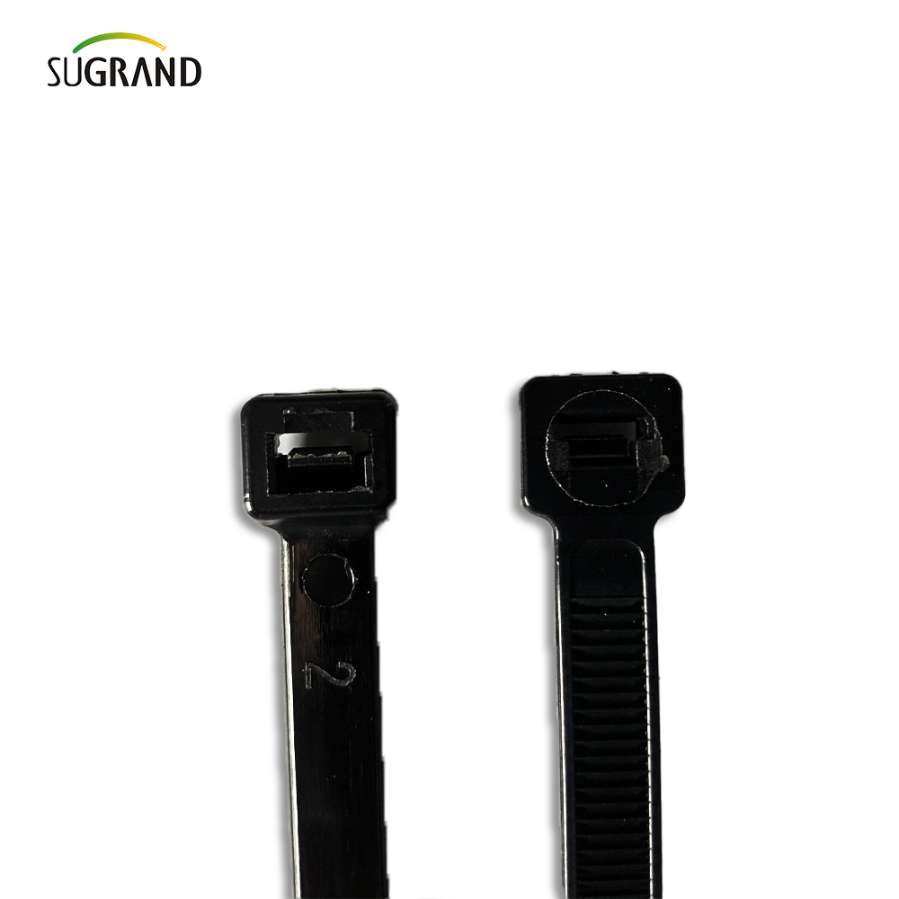 Czarny biały kolor nylonowych krawatów