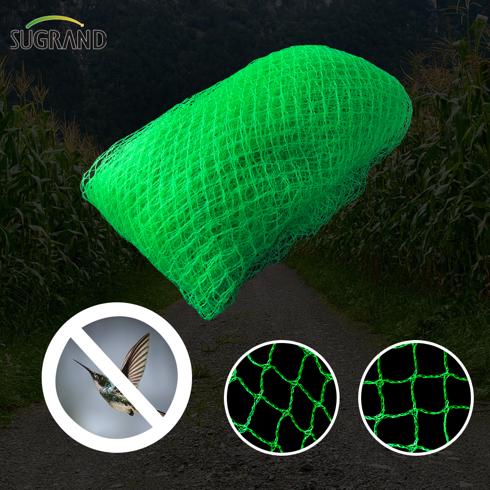 7GSM Green Anti-Bird Netting Stosowanie roślin
