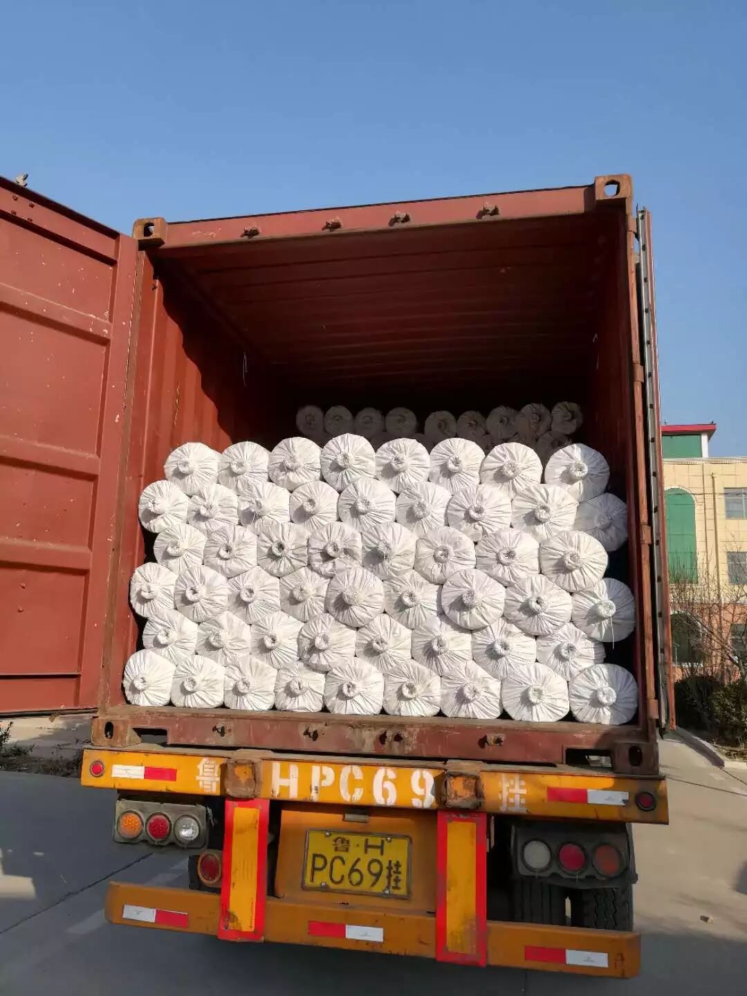 Srebrna czarna plastikowa ściółka dla maty z chwastów rolniczych