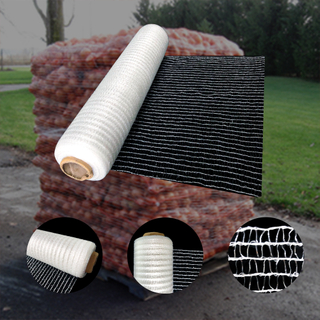 Siatka z siatki z plastiku z polietylenowych siatki netto biała siatka paletowa