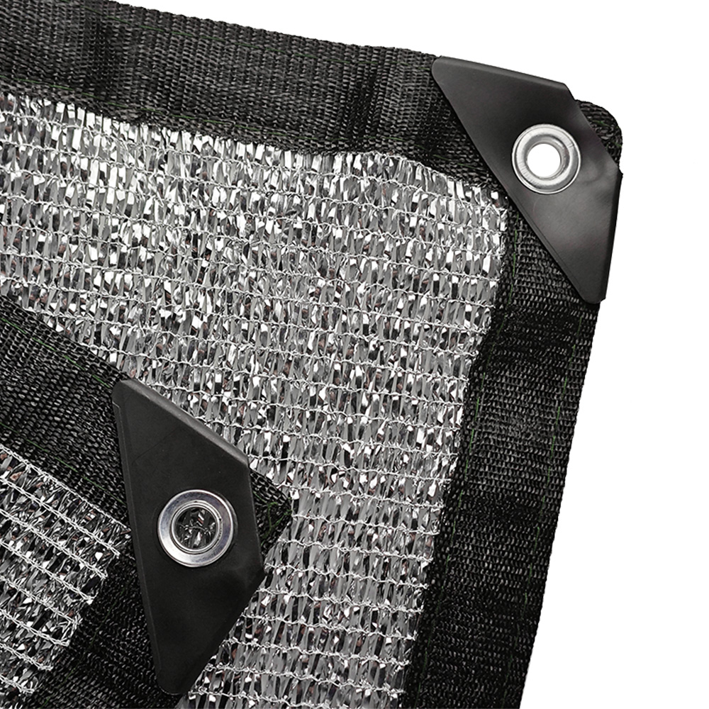 Sieć odcienia folii aluminiowej 