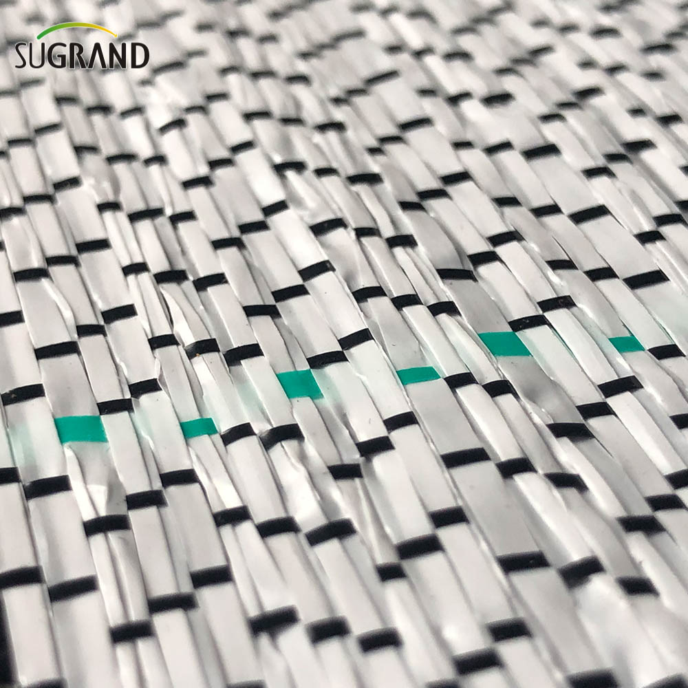 Czarna i biała okładka naziemna 0,7*100 m mata chwastowa na rynek Chile