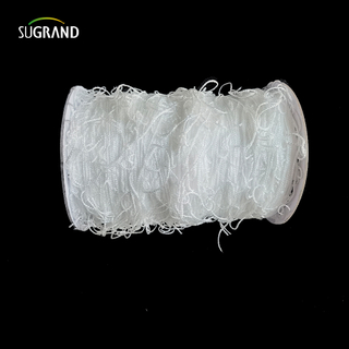 Hurtowa biała nylonowa wsparcie rośliny siatka 5x15 stóp ogród 6 'siatka do wspinaczki