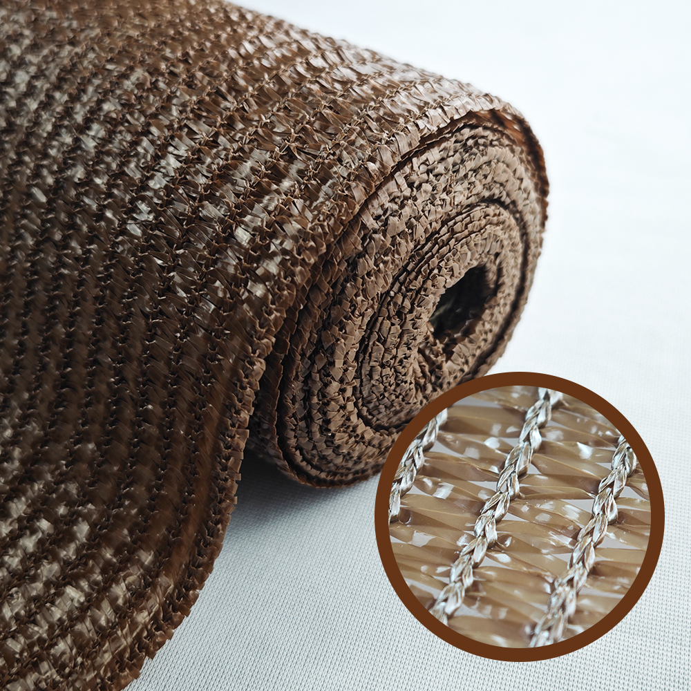 Rolnictwo Ochrona UV 110GSM Brown Shading Net dla ogrodu