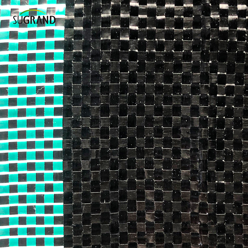 100gsm Czarno-zielona okrywowa / mata chwastów