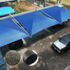 Backard Black Waterproof Sun Shade Sail Block Net 