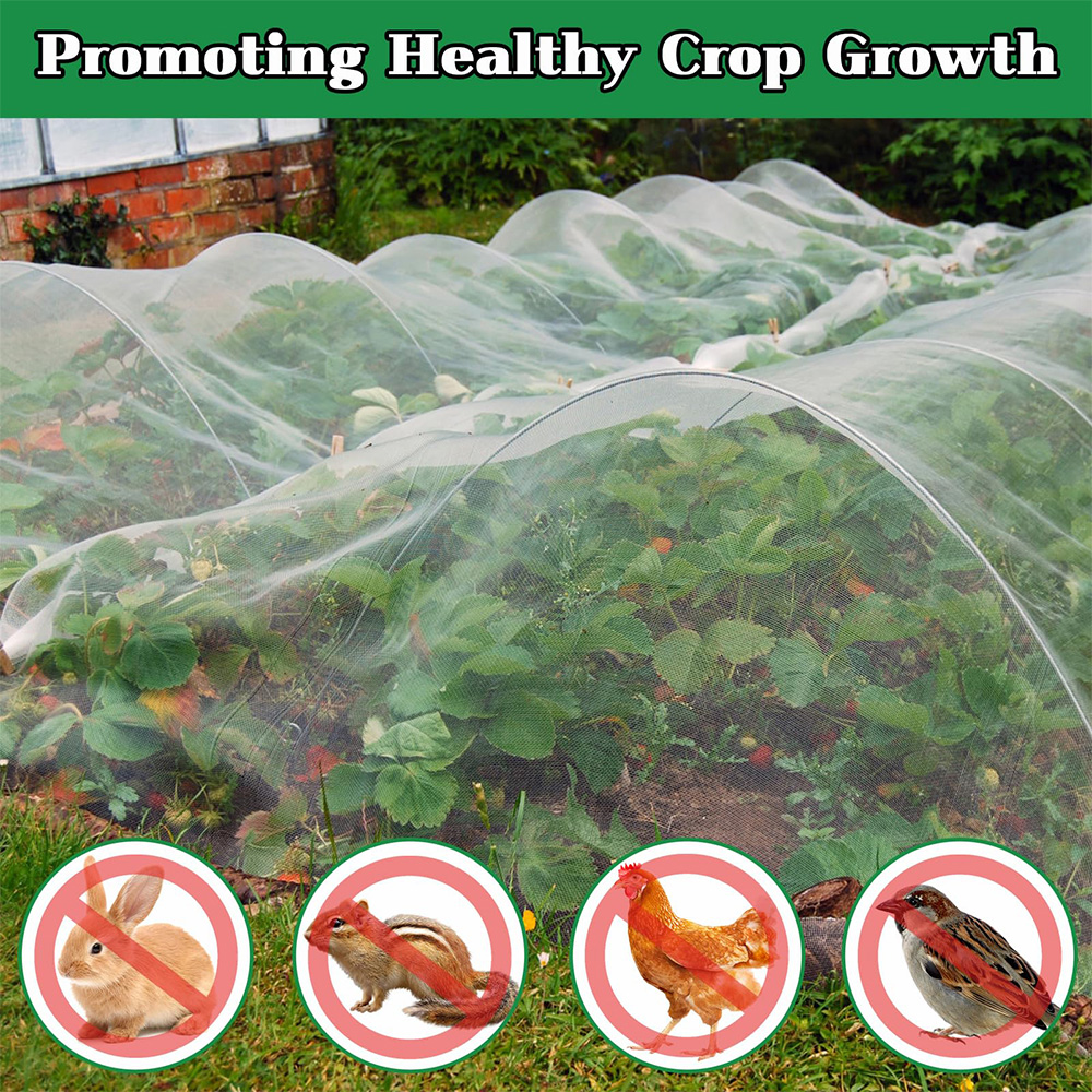 HDPE 40 50 o siatce przeciw owadowi przezroczystą białą białą