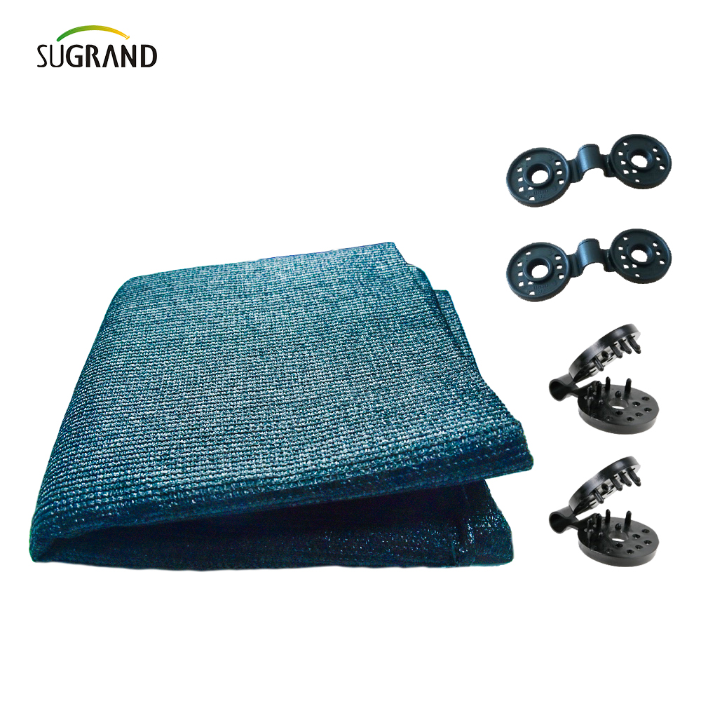 Six Igle Mono Tape Dark Green and Black Shade Net