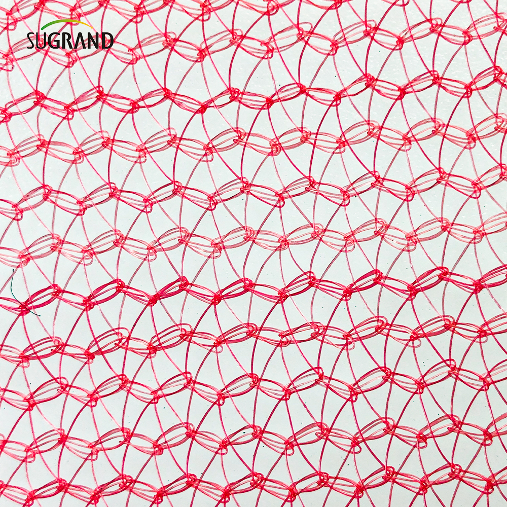 Ochrona budynku Czerwona 90GSM 1,8x50 m Net rusztowa