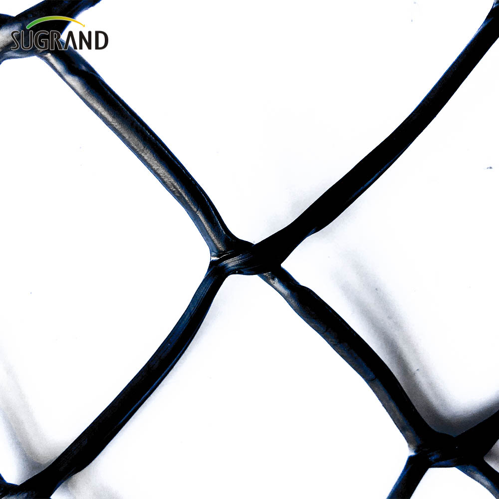 BOP rozciągnięty plastikowy kwadratowy siatka rozciągnięta siatka