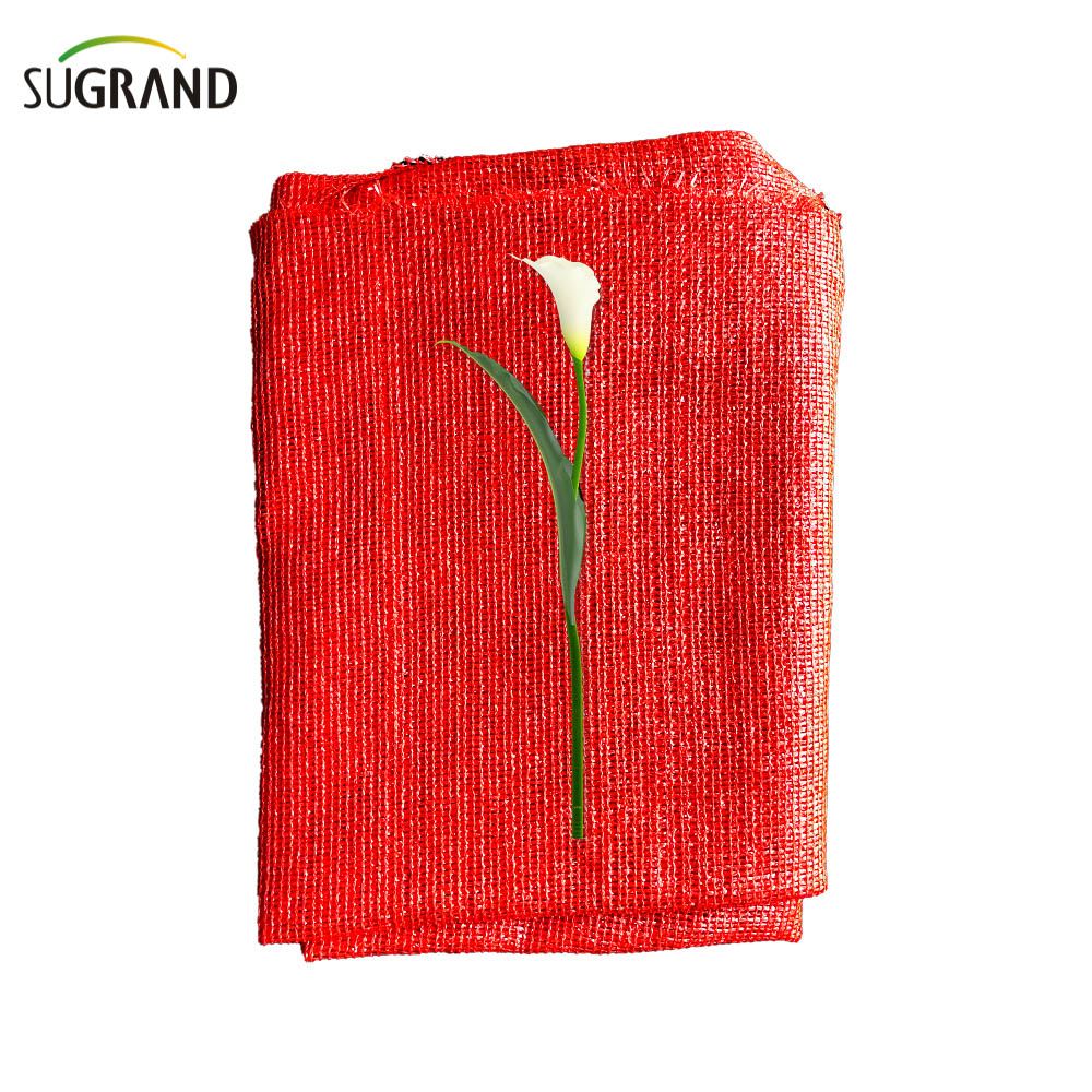 Garden Red Shade Netting dla rolnictwa szklarniowego 