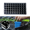 Black Garden Sedalling Tray Starter Tray Holes Taca 