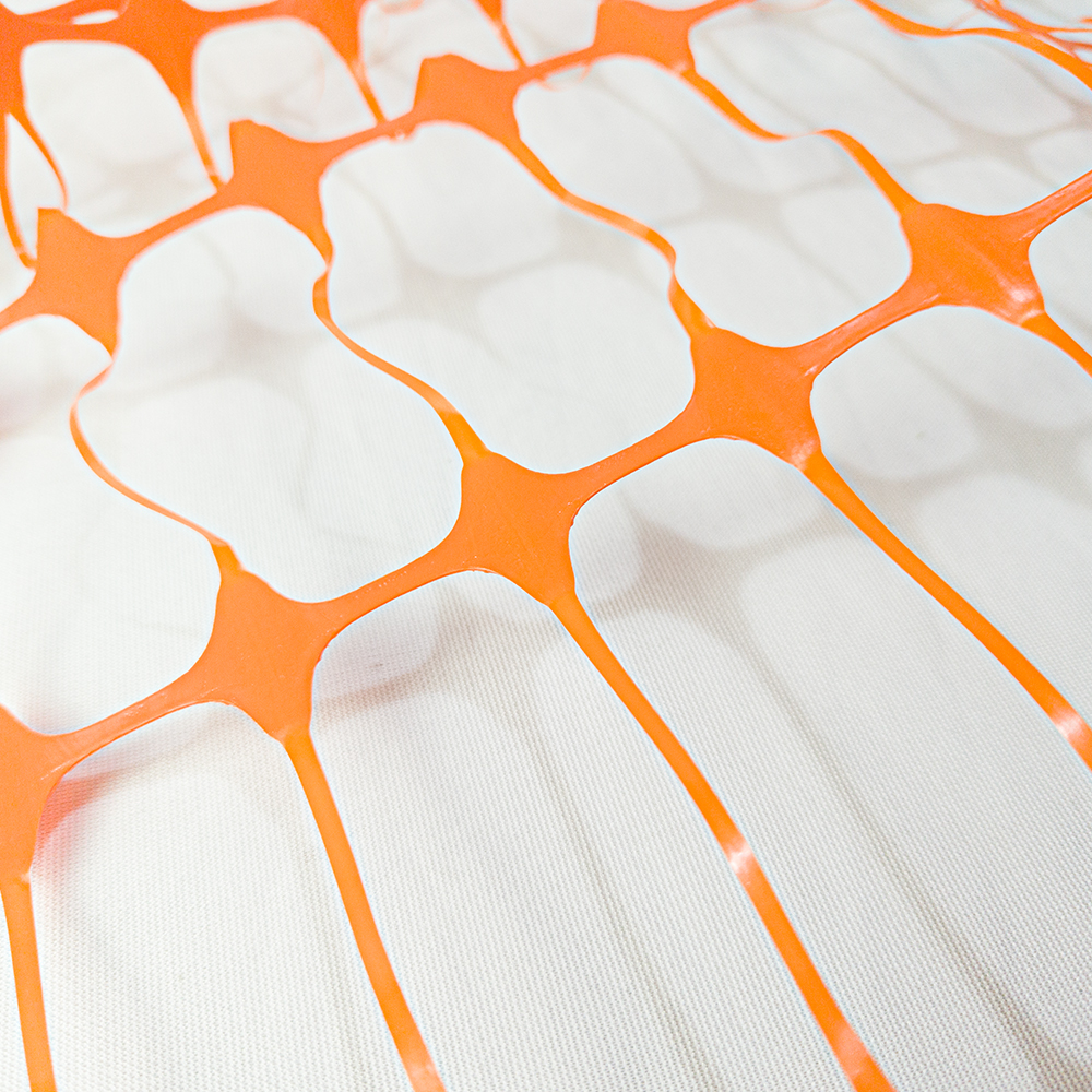 Pomarańczowe ogrodzenie siatki 1x50m plastikowe ogrodzenie siatki