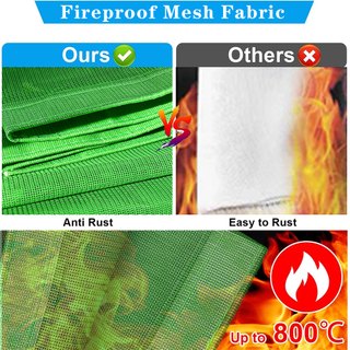 Fireproof PVC Coated Safety Netto Fireproof siath Net do budowy