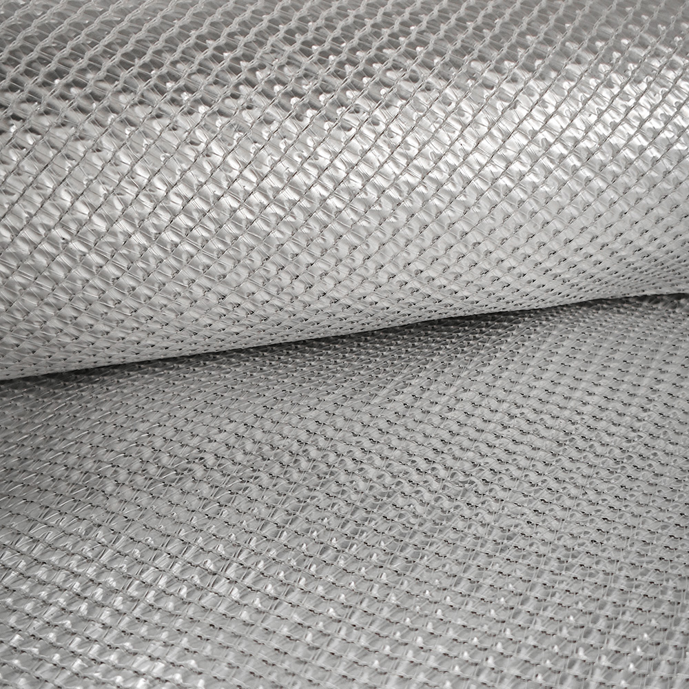 Sieć odcienia folii aluminiowej