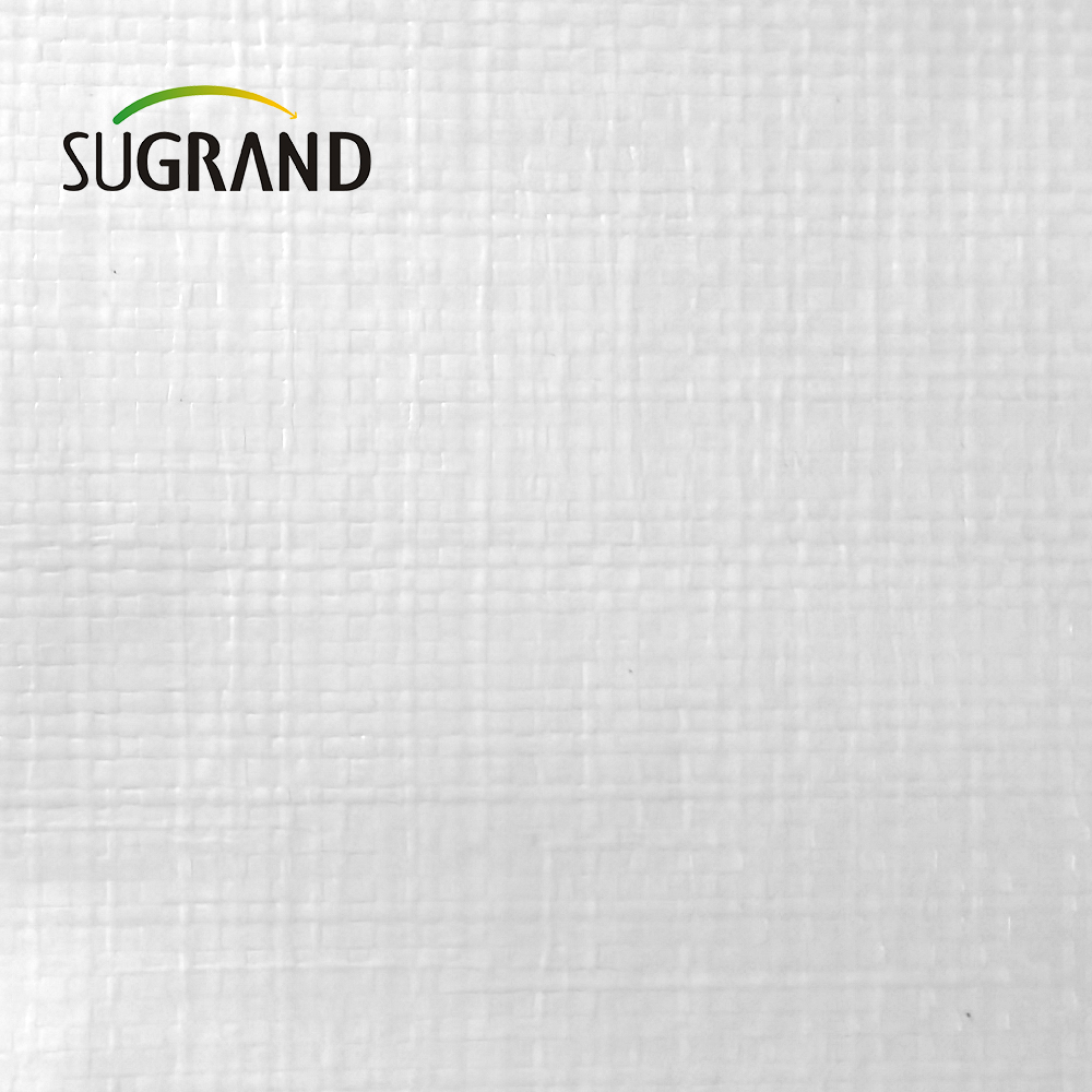 PE biała plandeka w rolce dla rolnictwa przemysłowe okładki zewnętrzne