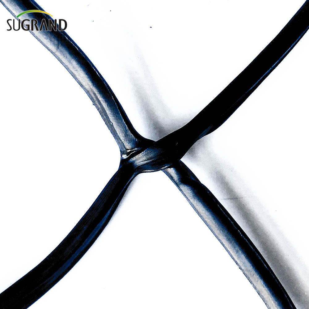 BOP rozciągnięty plastikowy kwadratowy siatka rozciągnięta siatka