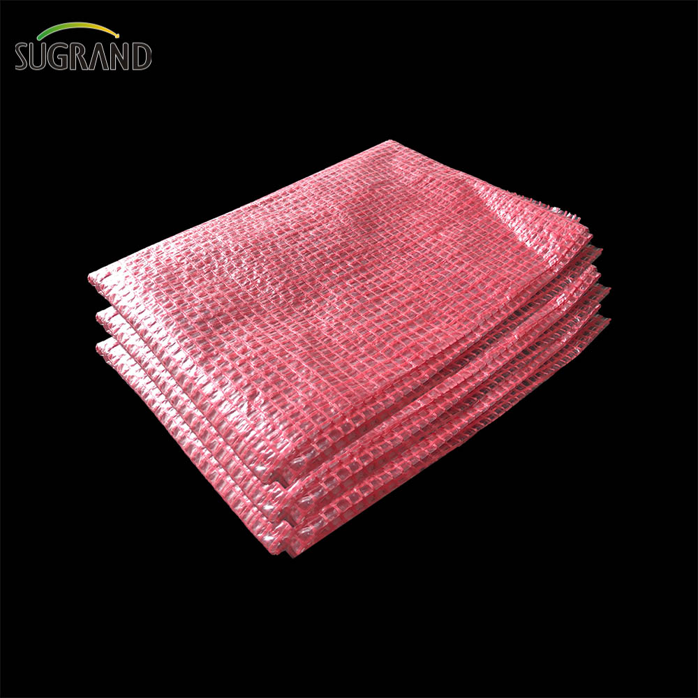 Plastikowe rusztowanie z siatki przezroczystą PE -plander